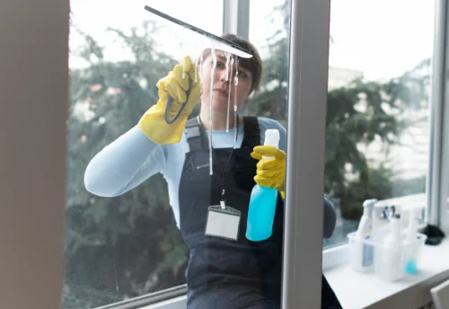 Nettoyage de vitres intérieures et extérieures à Branscourt